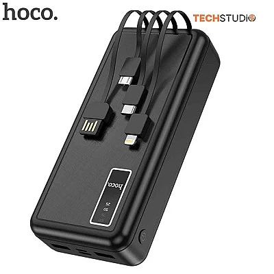Hoco J77A LED Power Bank With Cable - Buy Online at Best Price