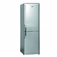 Beko 232L Silver Double Door Refrigerator RCHE240K20-S