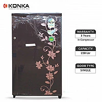 Konka 150 Ltrs Single Door Refrigerator 17 KCLQRDNP