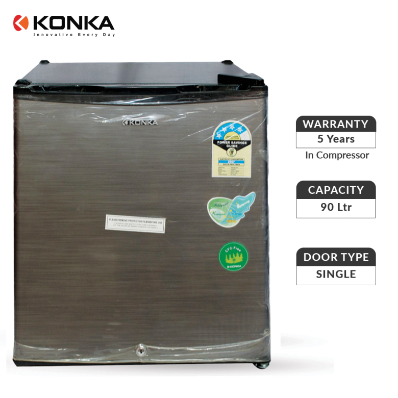 Konka 90 Ltrs Single Door Refrigerator (10 KCPSH)