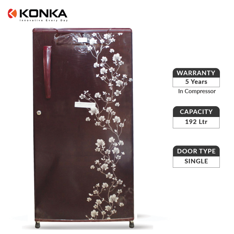 Konka Refrigerator 192 Ltrs Single Door 21 KCLTRD