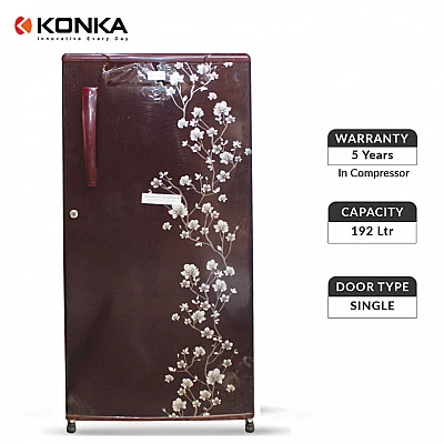 Konka Refrigerator 192 Ltrs Single Door 21 KCLTRD - Buy Online at Best Price