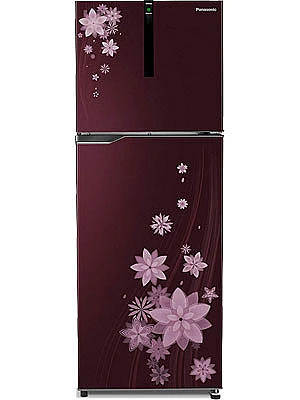 Panasonic 270L Double Door in Pointed Floral Wine Refrigerator NR-BG271VPW3 - Buy Online at Best Price
