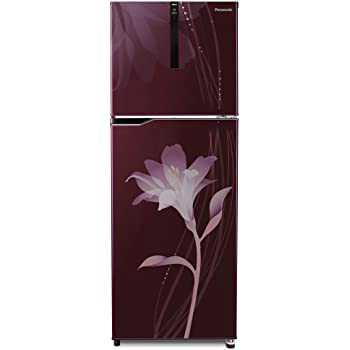 Panasonic 336L Double Door in Lily Floral Wine Refrigerator NR-BG341PLW3