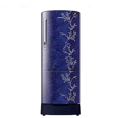 Samsung 192L Single Door Refrigerator Mystic Blue RR19T25CA6U/IM - Buy Online at Best Price