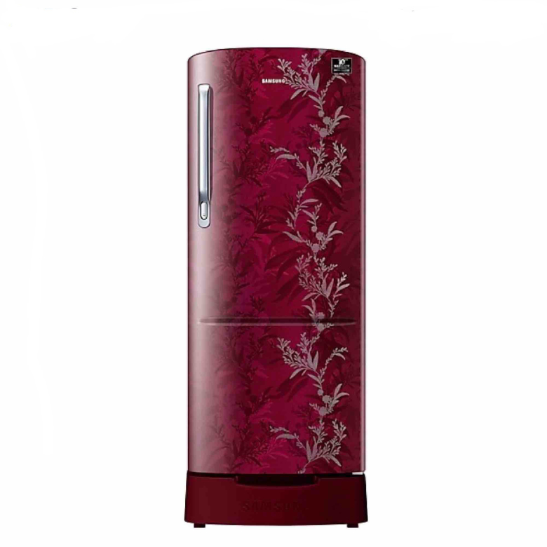 Samsung 192L Single Door Refrigerator Mystic Red RR19T25CA6R/IM