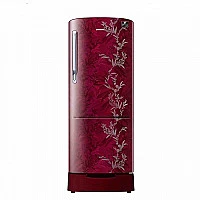 Samsung 192L Single Door Refrigerator Mystic Red RR19T25CA6R/IM