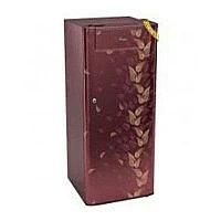 Sansui SPC170RL Single Door Red Floral Refrigerator 170 Litre