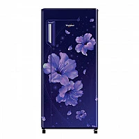 Whirlpool 245 L 3 Star Inverter Direct-Cool Single Door Refrigerator(260 ICEMAGIC PRO PRM 3S INV, Sapphire Hibiscus)