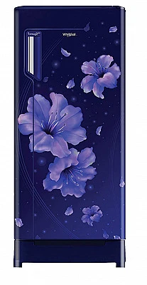 Whirlpool 245 L 3 Star Inverter Direct-Cool Single Door Refrigerator(260 ICEMAGIC PRO ROY 3S INV, Sapphire Hibiscus) - Buy Online at Best Price