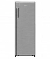 Whirlpool 290 L Single Door 305 Icemagic Powercool PRM 3S INV Grey Chromium Steel Refrigerator