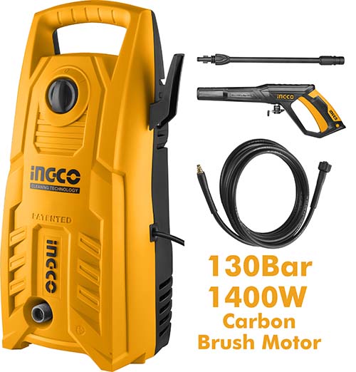 High Pressure Washer: 1400W