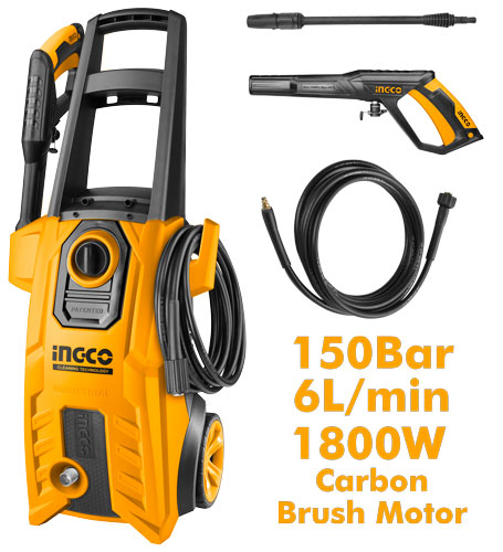 High Pressure Washer: 1800W