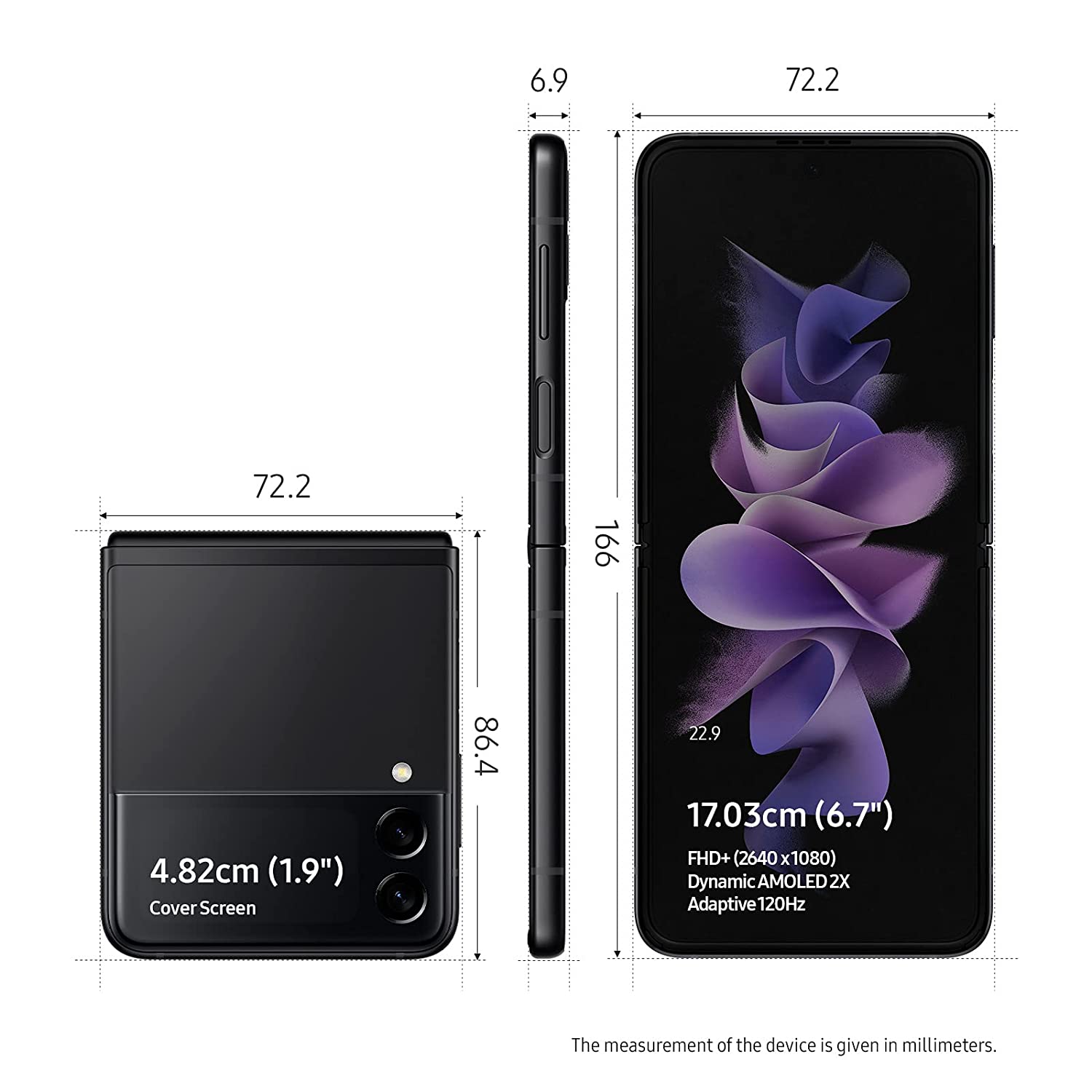 Samsung Galaxy Z Fold 3 12GB RAM 512 STORAGE