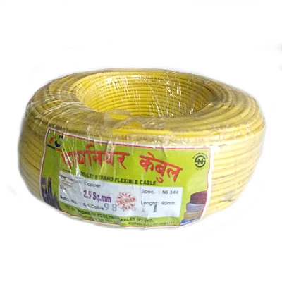 Pioneer: Wire Multistrand 2.5sq mm (Yellow) - Buy Online at Best Price