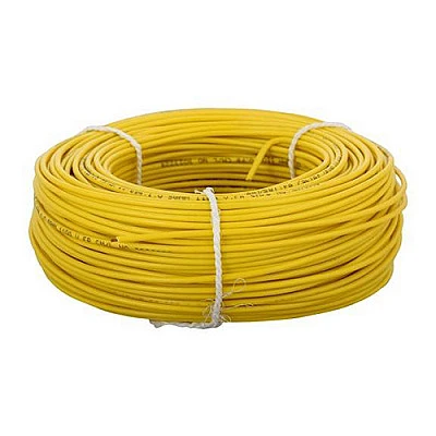Prima: Wire Multistrand 4sq mm (Yellow) - Buy Online at Best Price