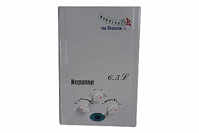 NEPATOP Gas Geyser (White) 6.5L - Buy Online at Best Price