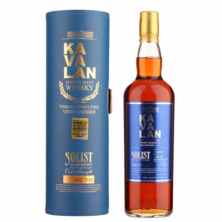 Kavalan Solist Vinho Barrique Single Cask Strength 700ML