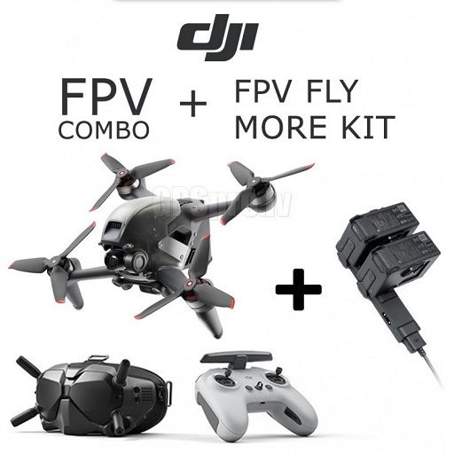 DJI FPV combo with Fly More Kit