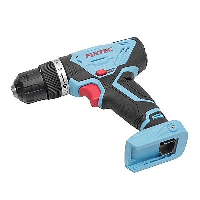 Blue Fixtec Cordless Drill Drive 12V 10mm - Buy Online at Best Price