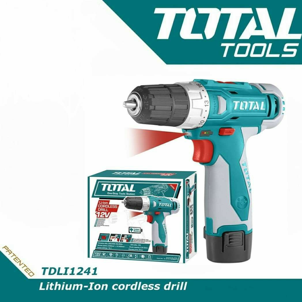 Total 12V Cordless Drill Machine