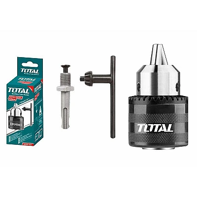 Total Drill Chuck 13Mm Heavy Duty With Adaptor Tac451301.1 - Buy Online at Best Price