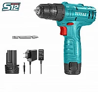 Total TDLI12415 Lithium-Ion Cordless Drill Machine - 12V - Chuck Capacity 10mm