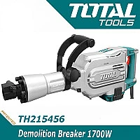 Total Demolition Breaker 1700W With 2pcs Chisels Drill