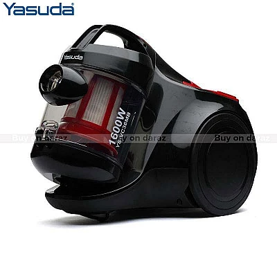 Yasuda Ysvc36Mb 1600W Bagless Vacuum Cleaner- Red/Black - Buy Online at Best Price