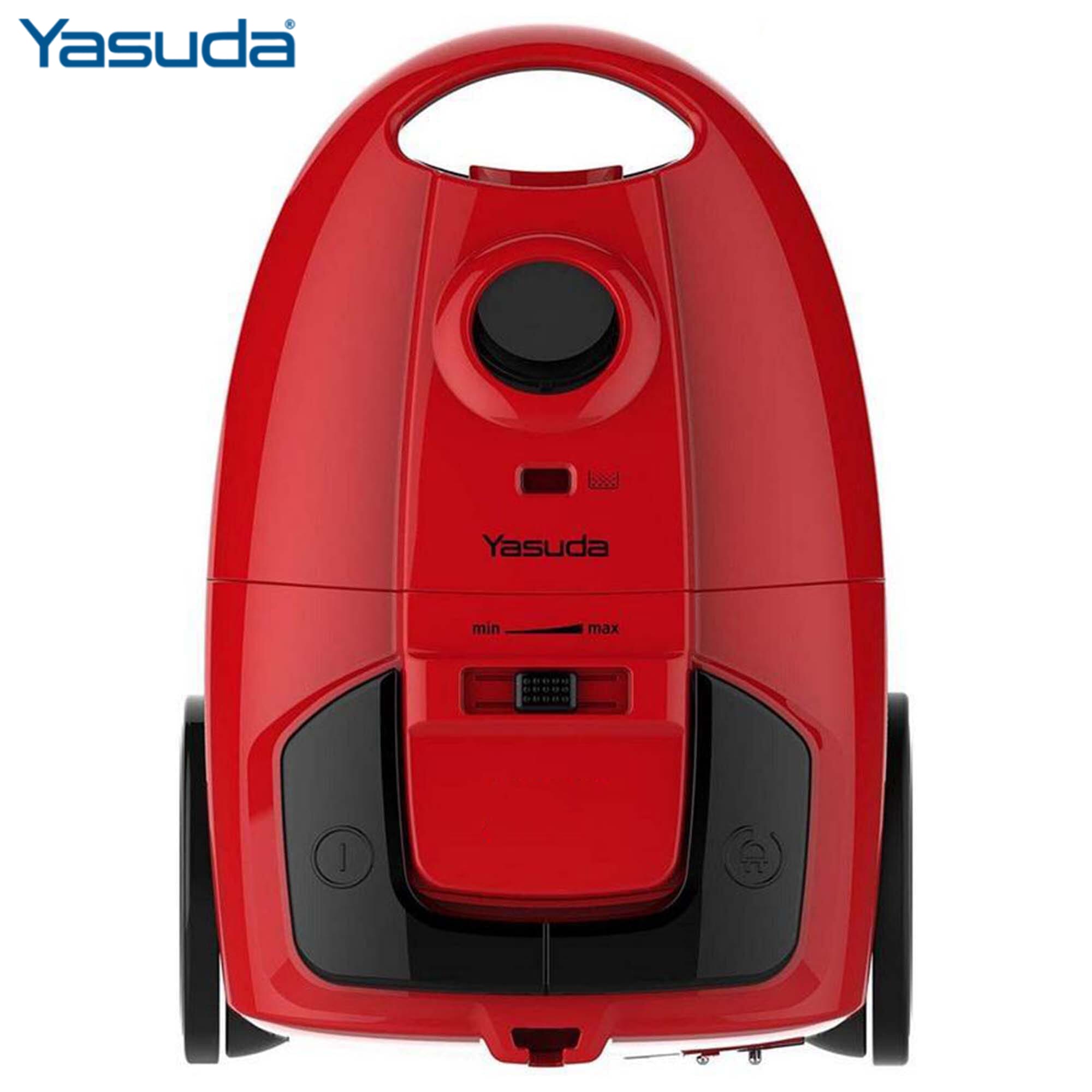 Yasuda Ysvc43M 2000 Watts Bag Type Vacuum Cleaner - Burgundy Red