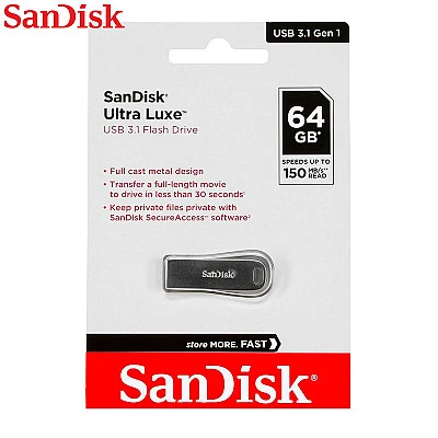 SanDisk Ultra Luxeâ„¢ 64GB, USB 3.1 Flash Drive Speed Upto 150MB/s PenDrive - Buy Online at Best Price