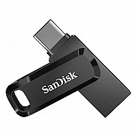 64 GB Pendrive SanDisk Ultra Dual Drive Go USB 3.1 Gen.1 Type C OTG Drive (Black, Type A To Type C) - Fastroz Company