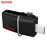 SanDisk  Ultra Dual Drive 32GB m3.0 OTG Flash Drive Speed Upto 150MB/s OTG Pendrive MicroUSB Connector