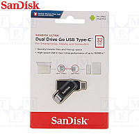 SanDisk Type-C OTG Pendrive 32GB Ultra Dual Drive Go USB  for SmartPhone, Tablet & Computer