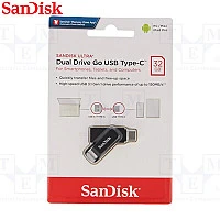 SanDisk Type-C OTG Pendrive 32GB Ultra Dual Drive Go USB  for SmartPhone, Tablet & Computer