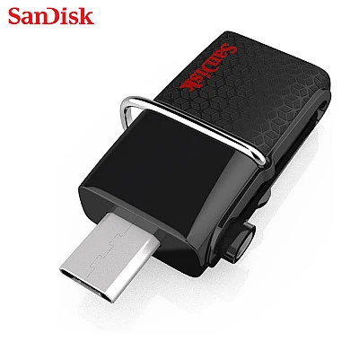 SanDisk  Ultra Dual Drive 64GB m3.0 OTG Flash Drive Speed Upto 150MB/s OTG Pendrive MicroUSB Connector - Buy Online at Best Price