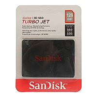 Sandisk 3D  SSD Turbo Jet 128 GB 3d ssd