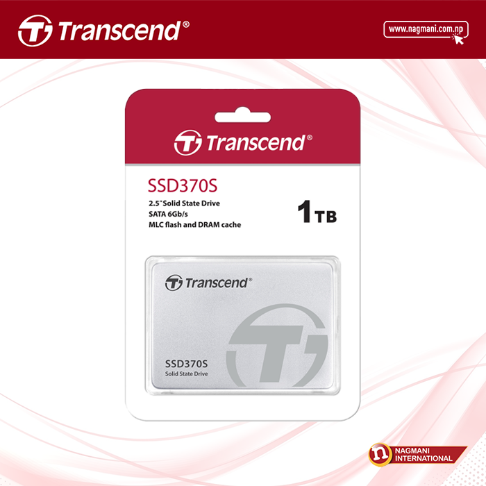 Transcend SATA III 6Gb/s SSD370S-1 TB