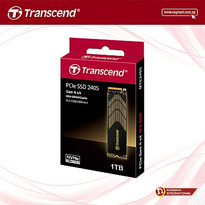 Transcend PCIe NVMe M.2 SuperSpeed SSD - MTE 240s -1 TB - Buy Online at Best Price