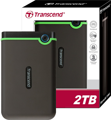 Portable Hard Drive 2 TB Transcend / External Hard