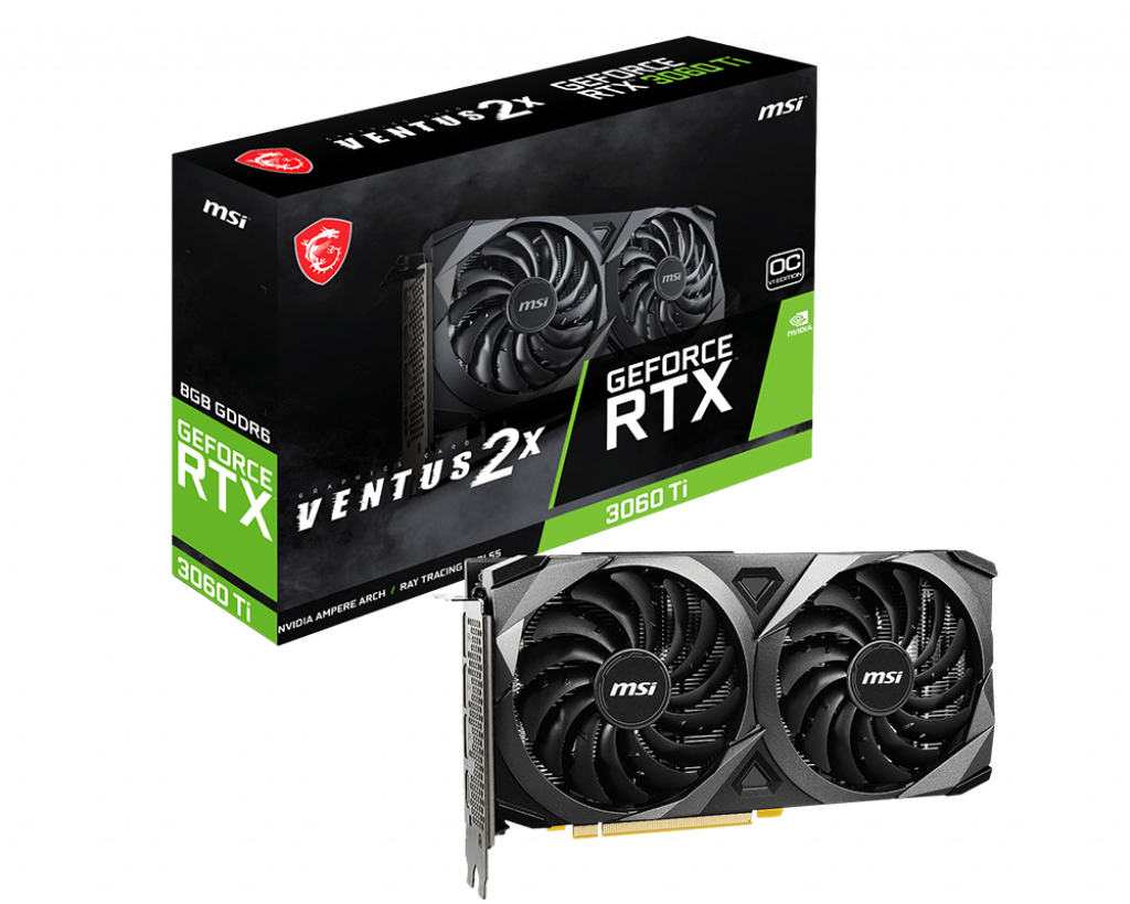 MSI GeForce RTX 3060 Ti Ventus 2X 8G OC V1