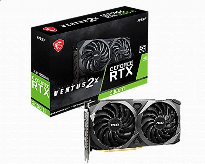 MSI GeForce RTX 3060 Ti Ventus 2X 8G OC V1 - Buy Online at Best Price