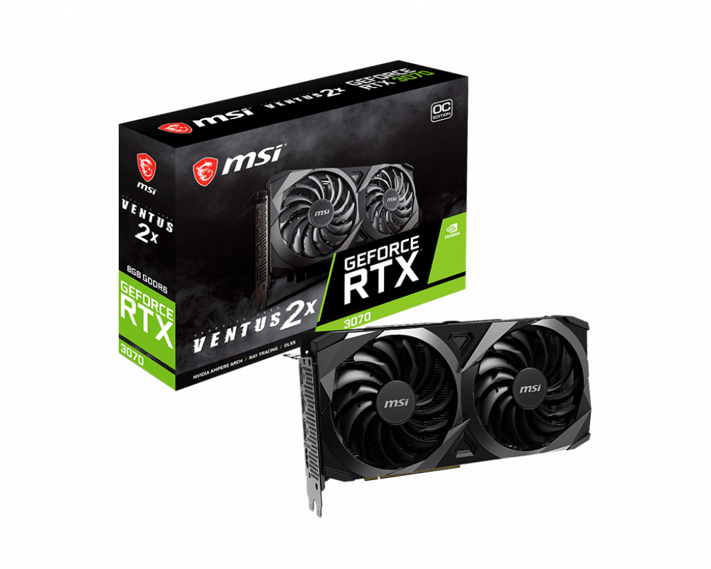 MSI Geforce RTX 3070 Ventus 2x 8G OC LHR