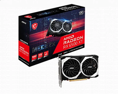 MSI Radeon RX 6500 XT Mech 2X 4G OC - Buy Online at Best Price