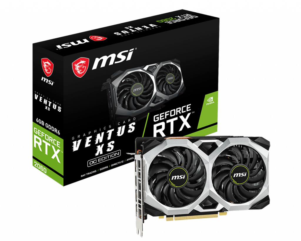 MSI GeForce RTX 2060 VENTUS XS 6G