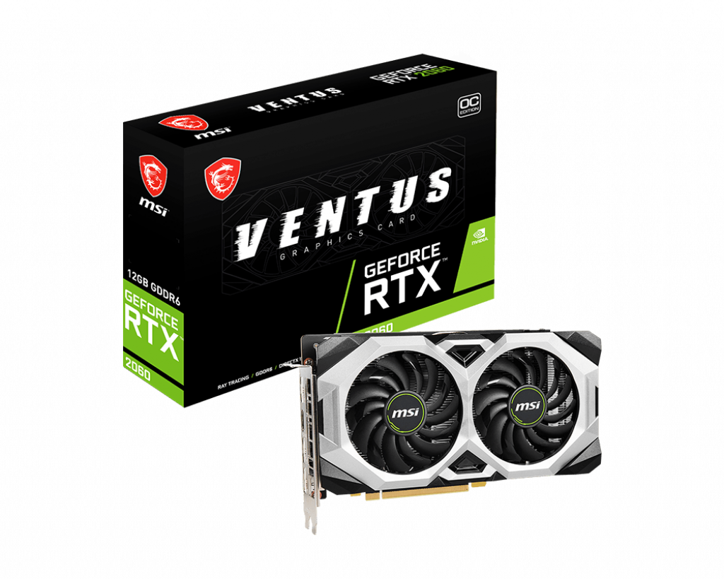 MSI GeForce RTX 2060 VENTUS  12G OC