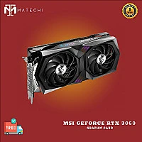 MSI - NVIDIA Geforce RTX 3060 Gaming X Trio 12G - 12GB GDDR6 - PCI Express 4.0 - Graphics Card - Black