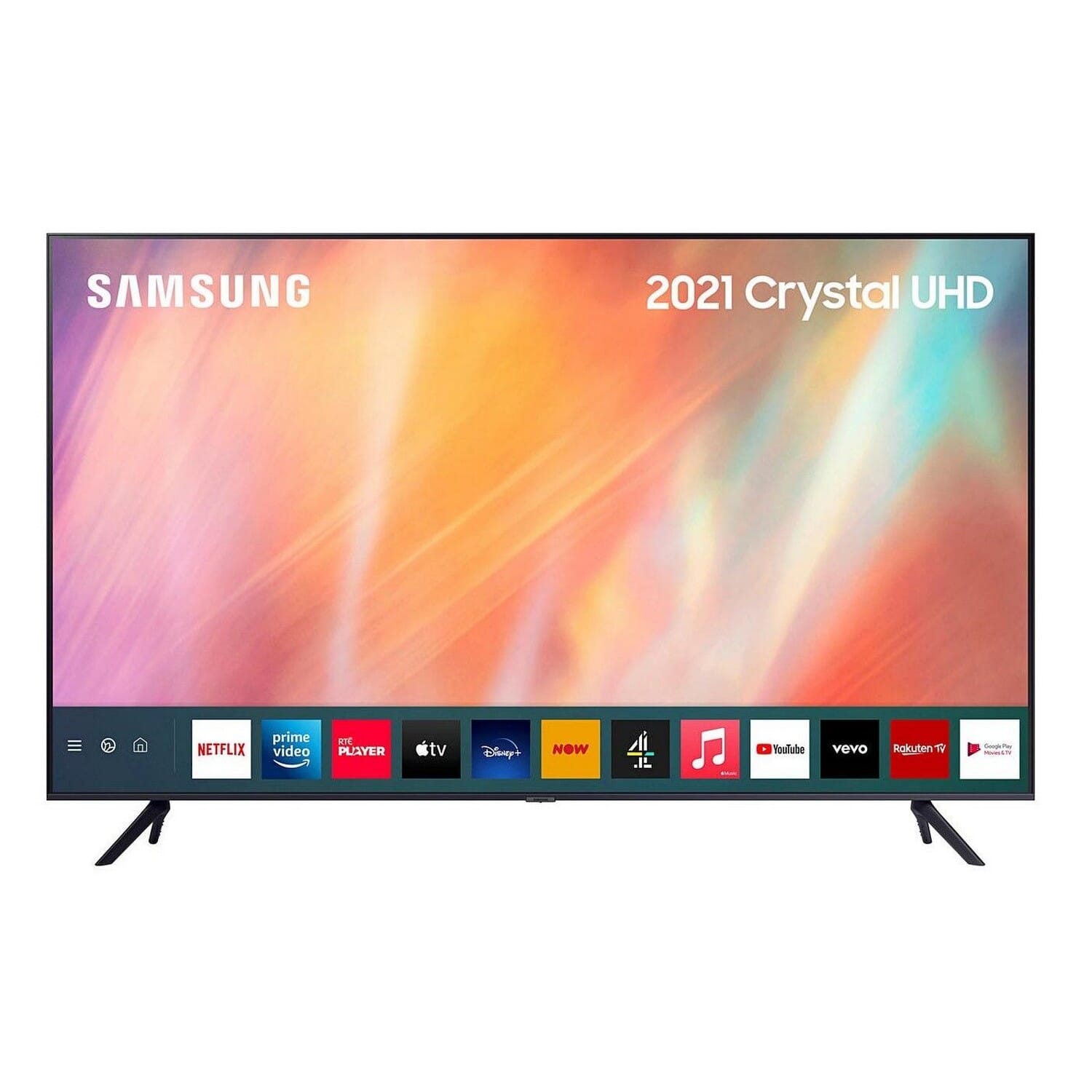 SAMSUNG 55" Crystal UHD 4K Smart TV  UA55AU7700