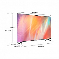 Samsung UA65AU7700-65" Crystal UHD 4K Smart LED Tv With Air Slim Design