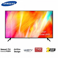 SAMSUNG 65" Inch Crystal UHD 4K Smart TV -  UA65AU7700